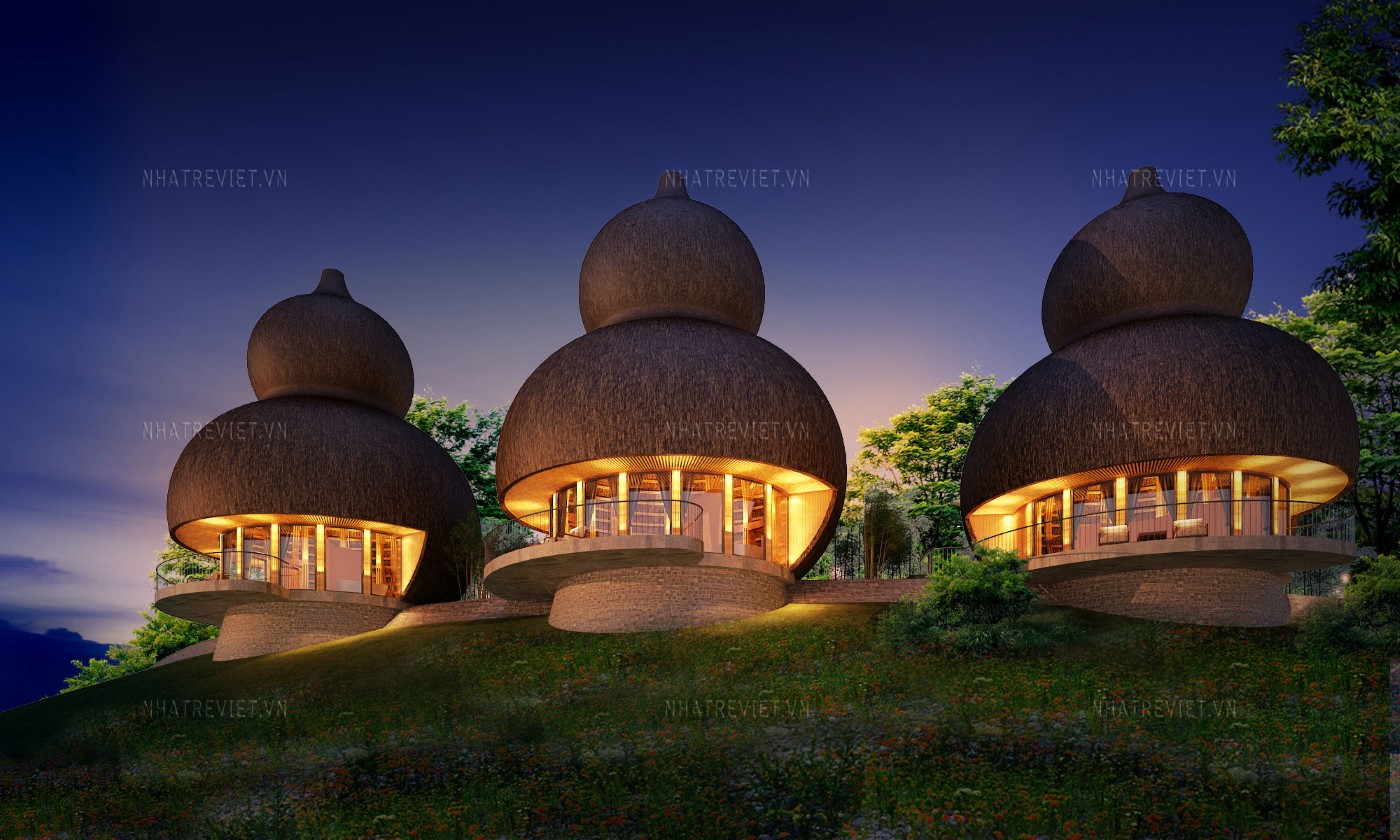 Bungalow Bình Rượu Mông